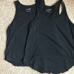 Universal Thread Black tank tops